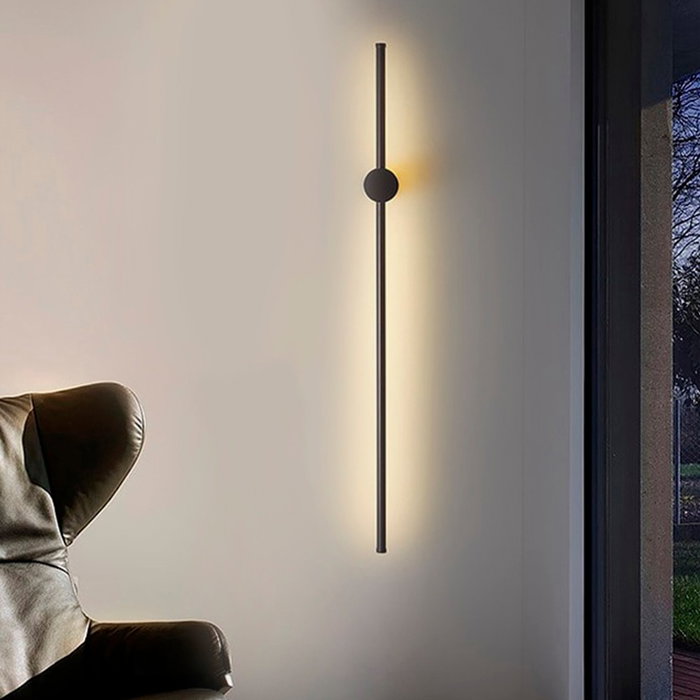 Opviq L1174 Lámpara de pared negra